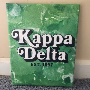 8x10 Kappa Delta painting